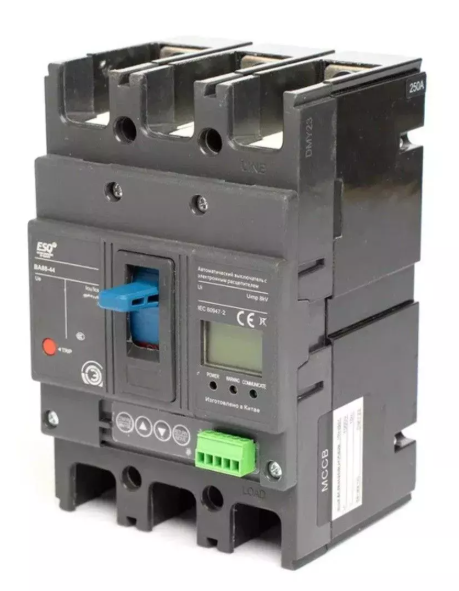 Автоматический выключатель ESQ BA88-44/250H 3P (P) E6 100-250А 70кА 400 AC (Втычной) купить с доставкой по РФ