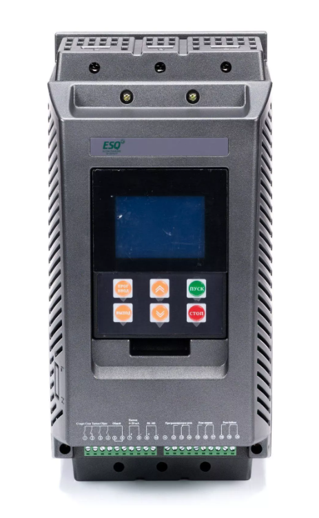 Устройство плавного пуска ESQ-GS7-5d5 (11А, 380В, 5.5кВт, встроенный шунтирующий контактор) купить с доставкой по РФ