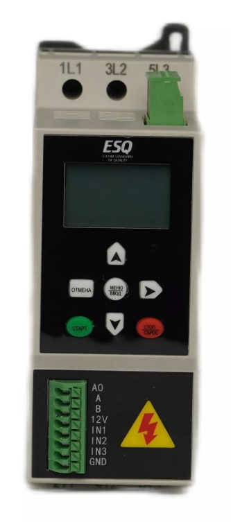Устройство плавного пуска ESQ-GS9mini-7d5 (15А, 380В, 7.5кВт, встроенный шунтирующий контактор) купить с доставкой по РФ
