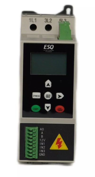Устройство плавного пуска ESQ-GS9mini-4d0 (8А, 380В, 4кВт, встроенный шунтирующий контактор) купить с доставкой по РФ