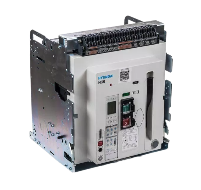 Воздушный автоматический выключатель (RUS) ESQ HGS32B 3B M0C0S2 54P BA ER (с корзиной, 3200А,85kA, AC380/415В, реле GPR-LP (50Гц)и нез. рас-лем 220В ) купить с доставкой по РФ