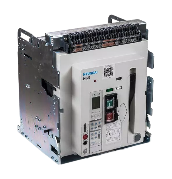 Воздушный автоматический выключатель (RUS) ESQ HGS32B 3G M2C2S2 54P BA ER (с корзиной, 3200А,85kA, AC380/415В, реле GPR-LP (50Гц), мот.прив.220В, вкл.катушкой и нез.расц-лем.220В) купить с доставкой по РФ