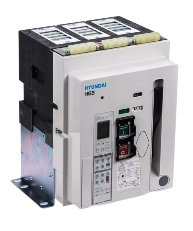 Воздушный автоматический выключатель (RUS) ESQ HGS10A 3G M2C2S2 54J BA ER (с корзиной, 1000А, 65kA, AC380/415В, реле GPR-LP (50гЦ) мот.прив.220В, вкл.катушкой и нез.расц-лем.220В) купить с доставкой по РФ