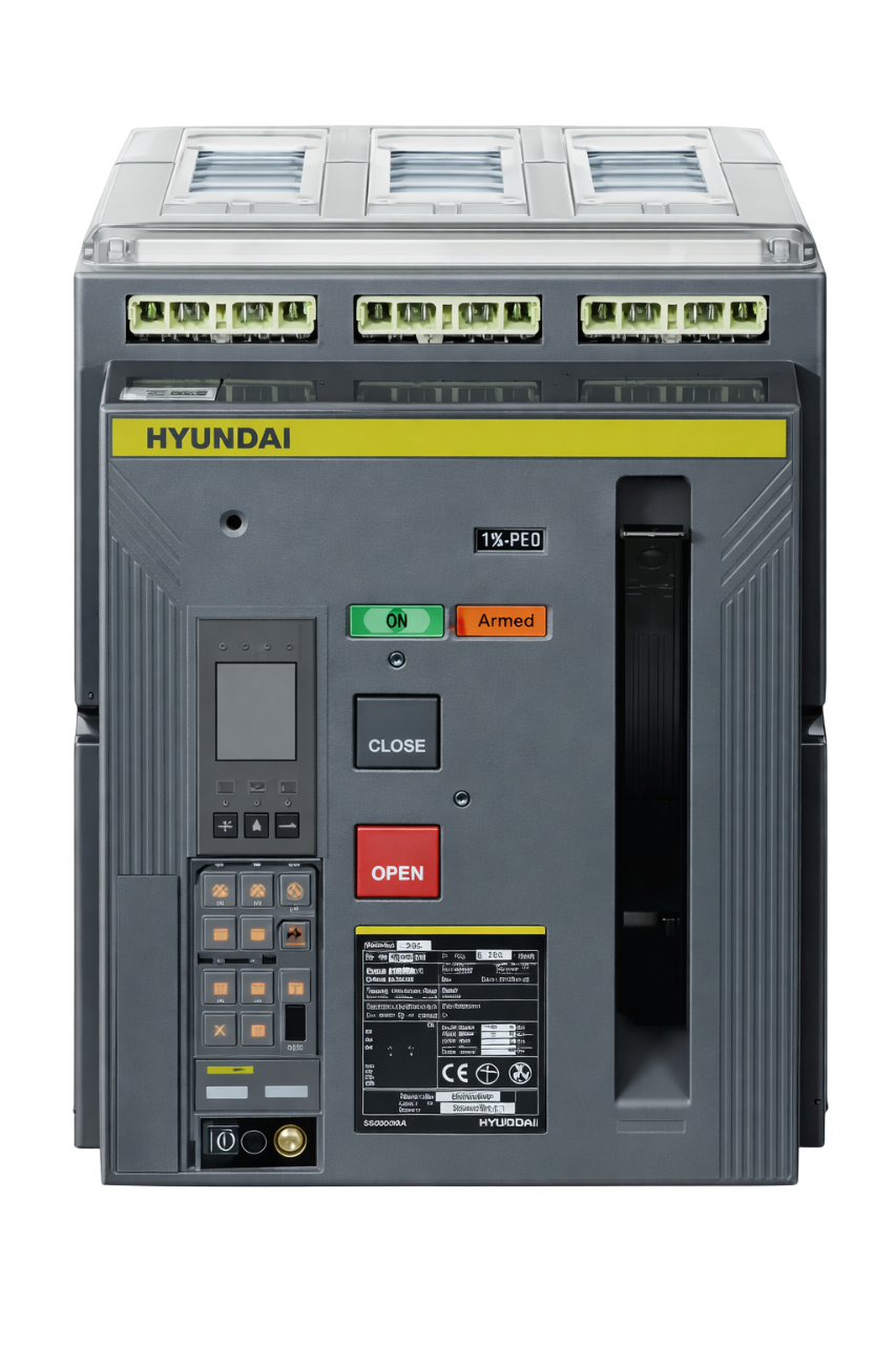 Воздушный автоматический выключатель ESQ UAS06A 3H M2C2S2 54T BA EL (630А, 65kA, AC380/415В, реле UPR-LP (50гЦ), мот.прив.220В, вкл.катушкой и нез.расц-лем.220В) купить с доставкой по РФ