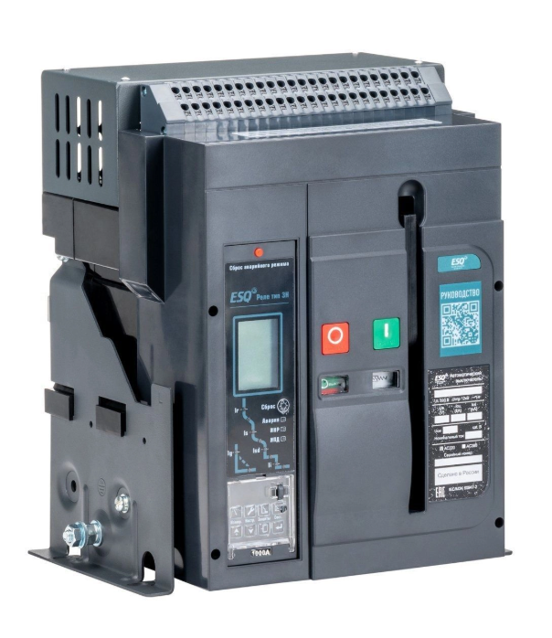 (RUS) Воздушный автоматический выключатель ESQ ВА99-40B 3D M0C0S0 2X 3200A (с корзиной, 3пол. 3200А, 85 кА, тип реле 2X) купить с доставкой по РФ