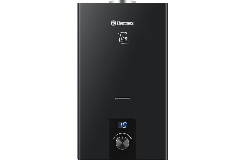 Водонагреватель газовый проточный бытовой THERMEX T 20 D (Black)