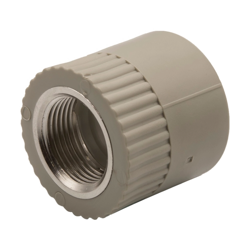 Муфта комб. вн 32х3/4'' EVER® plast серый купить с доставкой по РФ