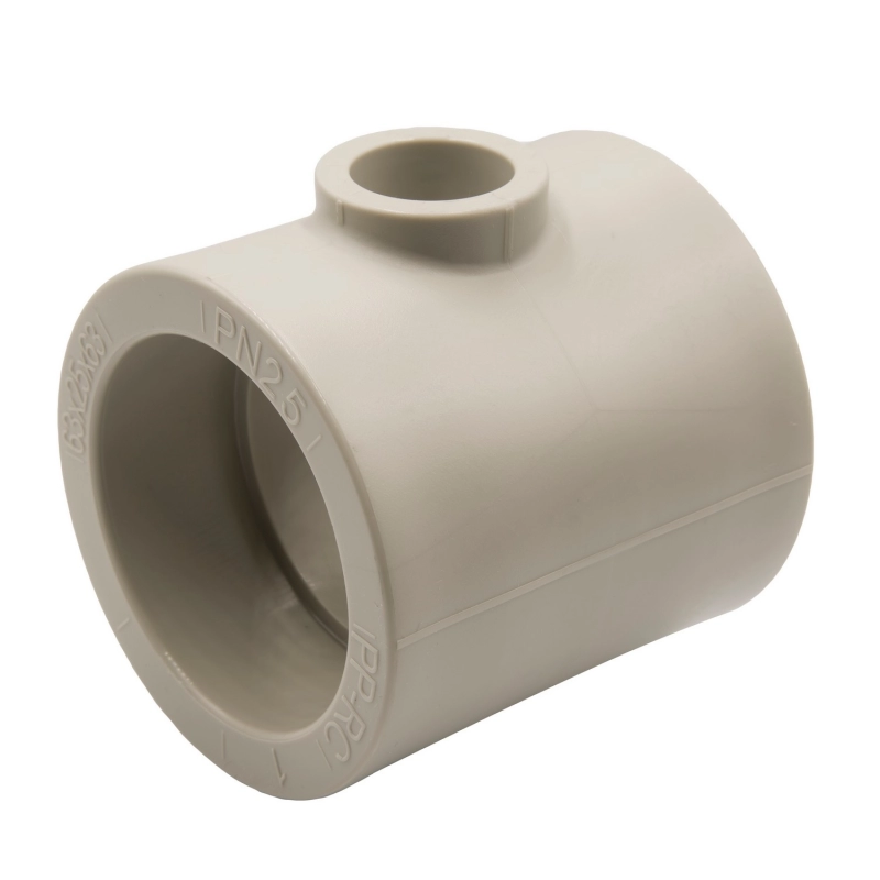 Тройник переходной 63х25х63 EVER® plast серый