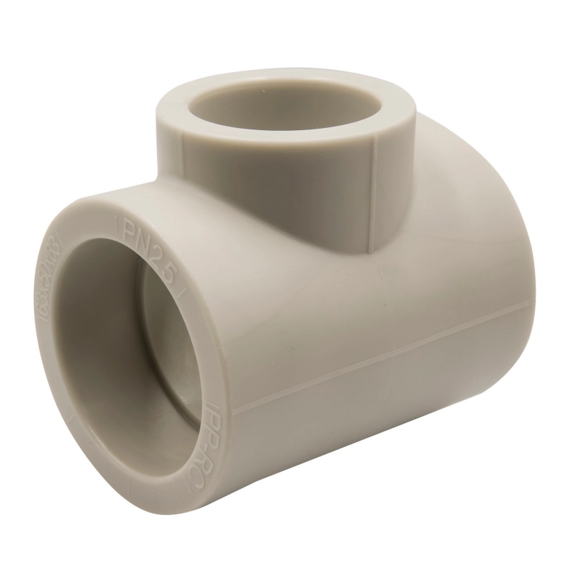 Тройник переходной 63х32х63 EVER® plast серый