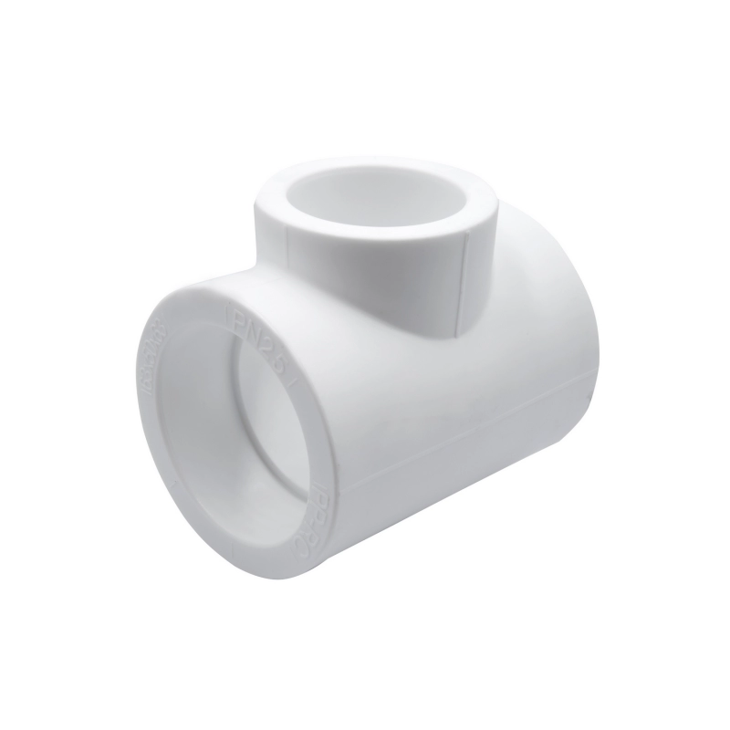 Тройник переходной 63х50х63 EVER® plast белый