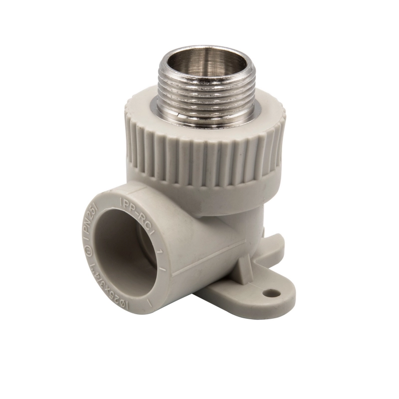 Уголок комб. нар 25х3/4'' с креплением EVER® plast серый купить с доставкой по РФ