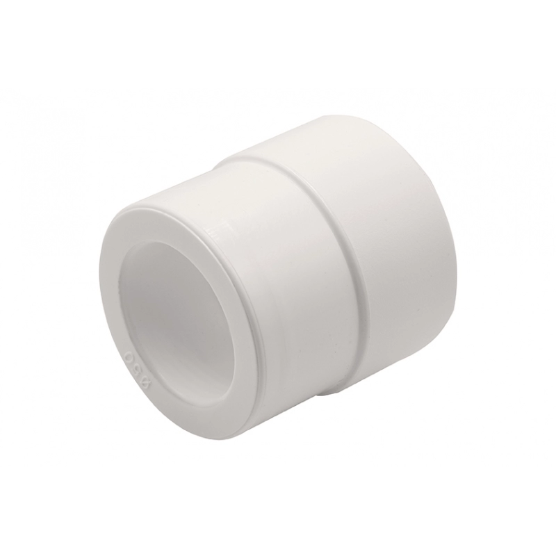 Муфта переходная 50/40 нар/вн EVER® plast белый купить с доставкой по РФ