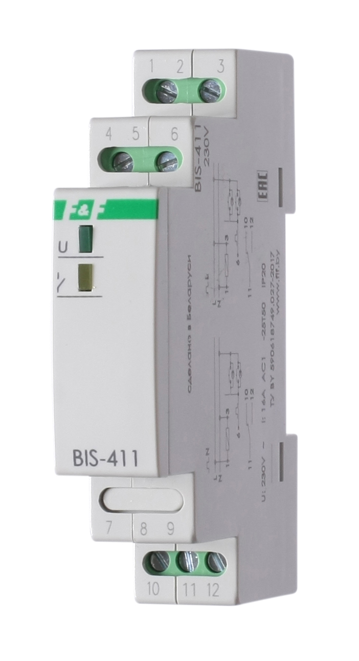 Импульсное реле F&F BIS-411