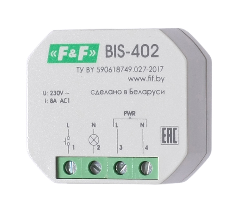 Импульсное реле F&F BIS-402