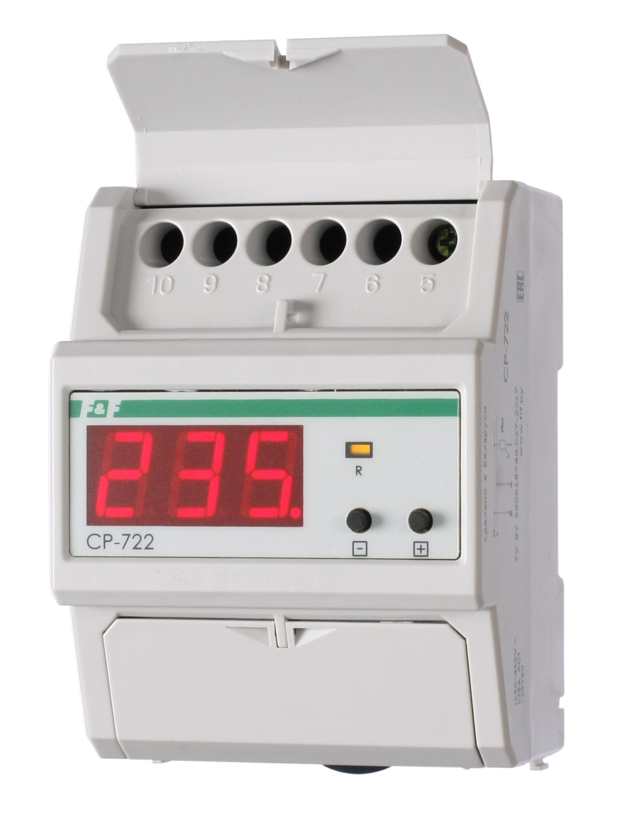 Реле напряжения F&F CP-722 EA04.009.009
