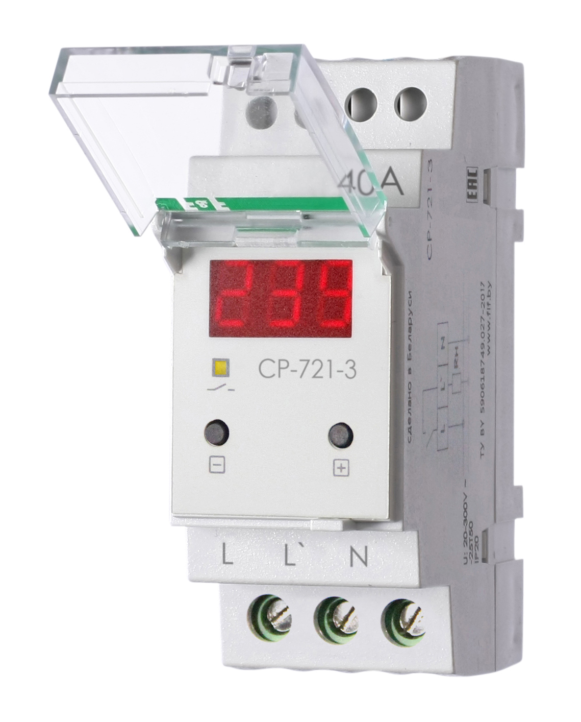 Реле напряжения F&F CP-721-3 EA04.009.021