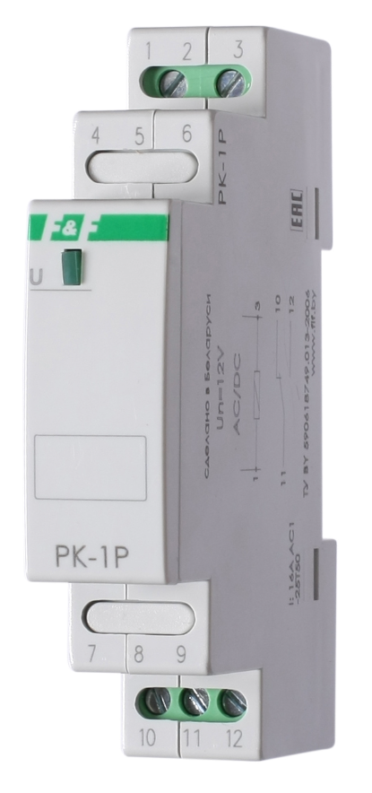 Реле электромагнитное F&F PK-1P 12 купить с доставкой по РФ