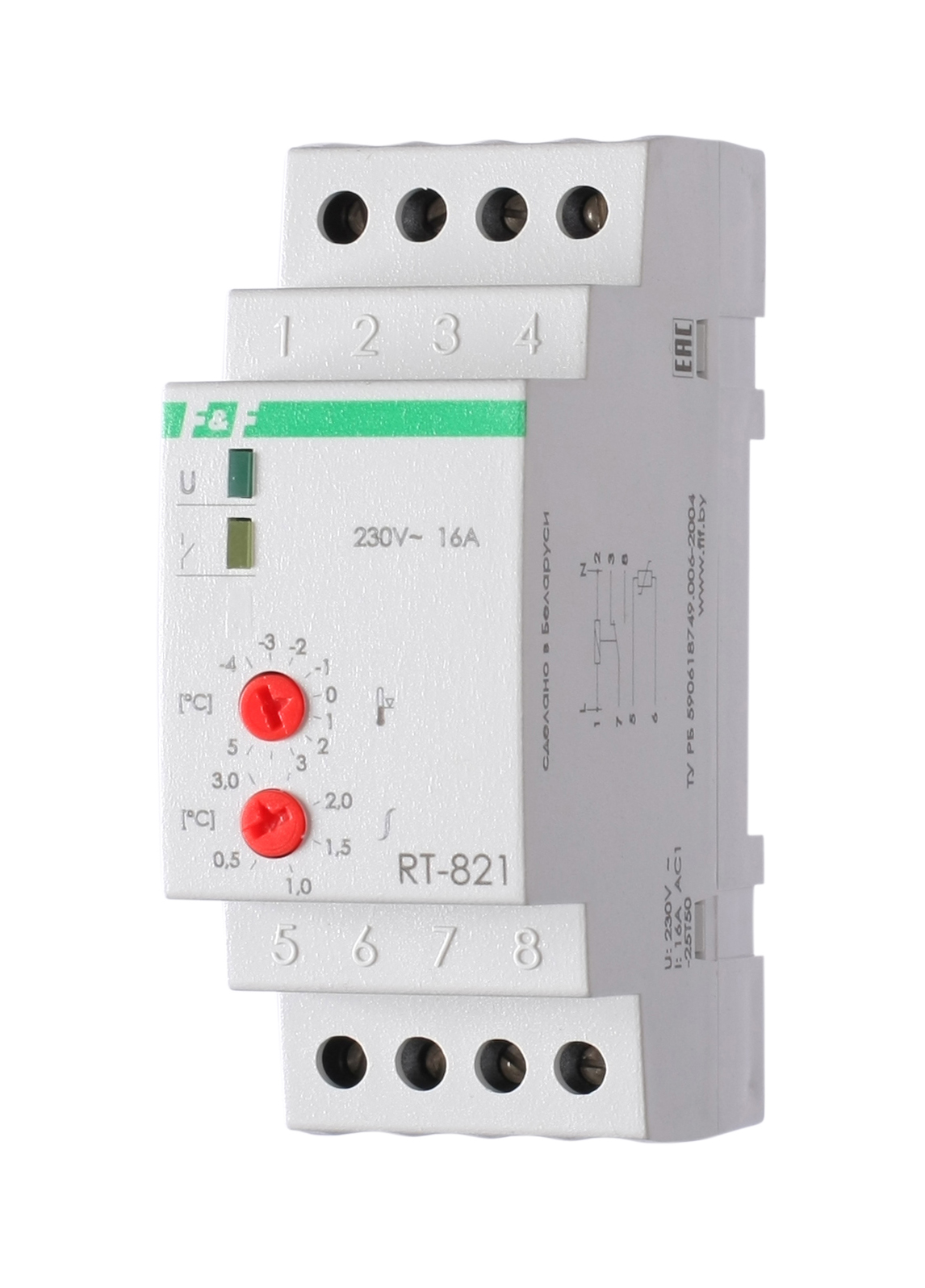 Регулятор температуры F&F RT-821 EA07.001.003