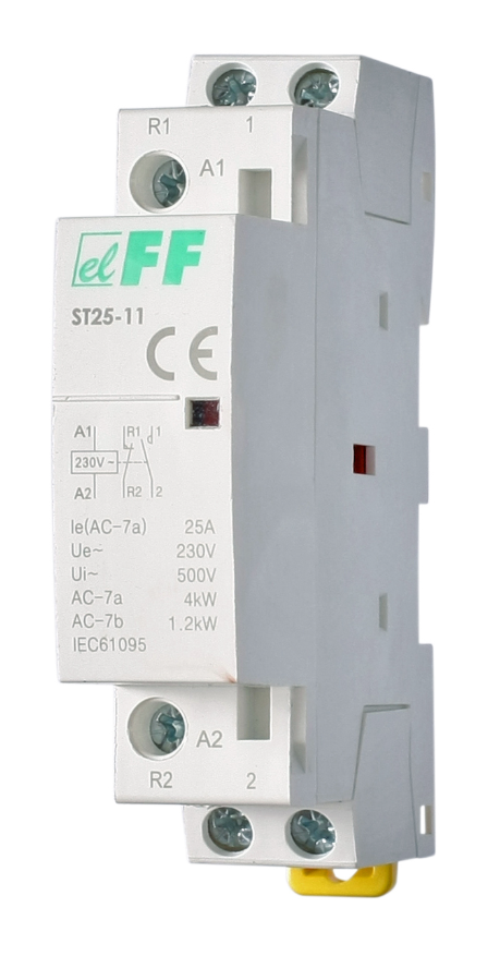Контактор модульный F&F ST25-11
