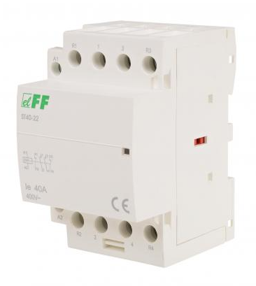 Контактор модульный F&F ST25-04