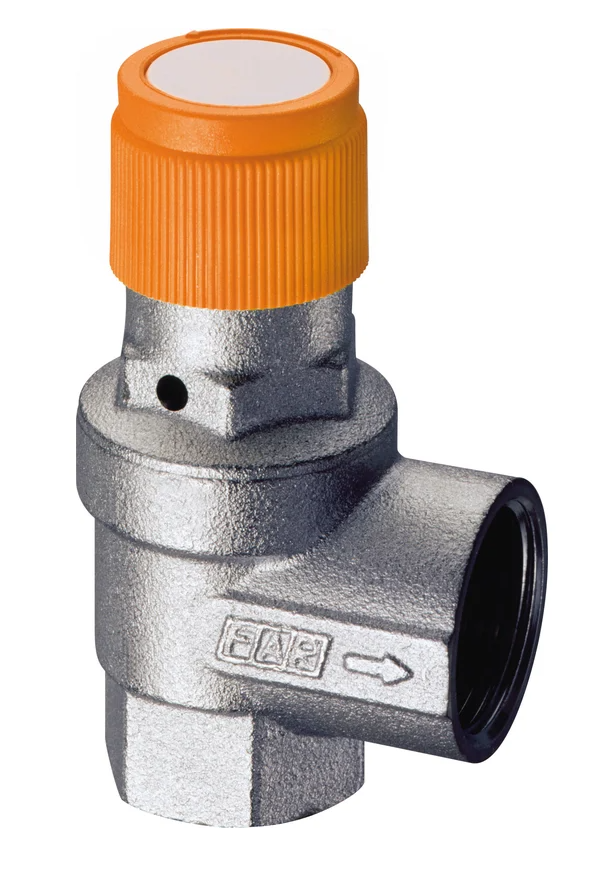 Клапан предохранительный автоматический FAR 1/2"х3/4", ВР-ВР, 6 бар, 160 град. купить с доставкой по РФ