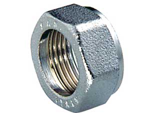 Накидная гайка FAR 3/4" для вентилей 1/2" хром купить с доставкой по РФ