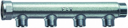 Коллектор FAR 1 1/4" с 4 отводами 1/2" купить с доставкой по РФ