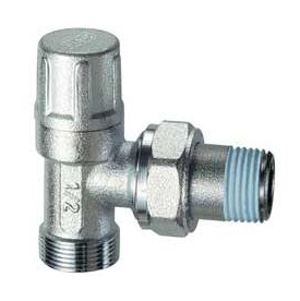 Вентиль запорный угловой FAR 1/2" М24х19