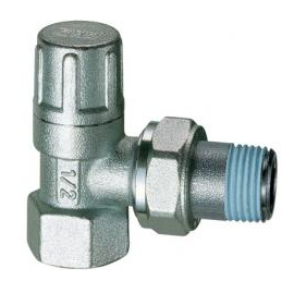 Вентиль запорный угловой FAR 1/2" ВР