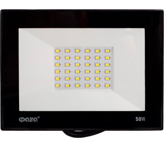 Прожектор ФАZА СДО-20 50w 6500K BL IP65 230V