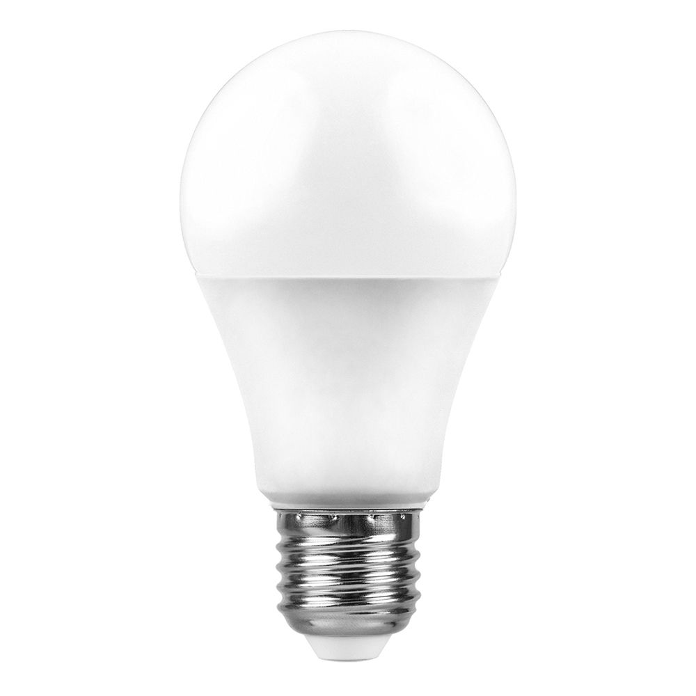 Лампа светодиодная Feron E27 12W 4000K Шар Матовая LB-93 25487