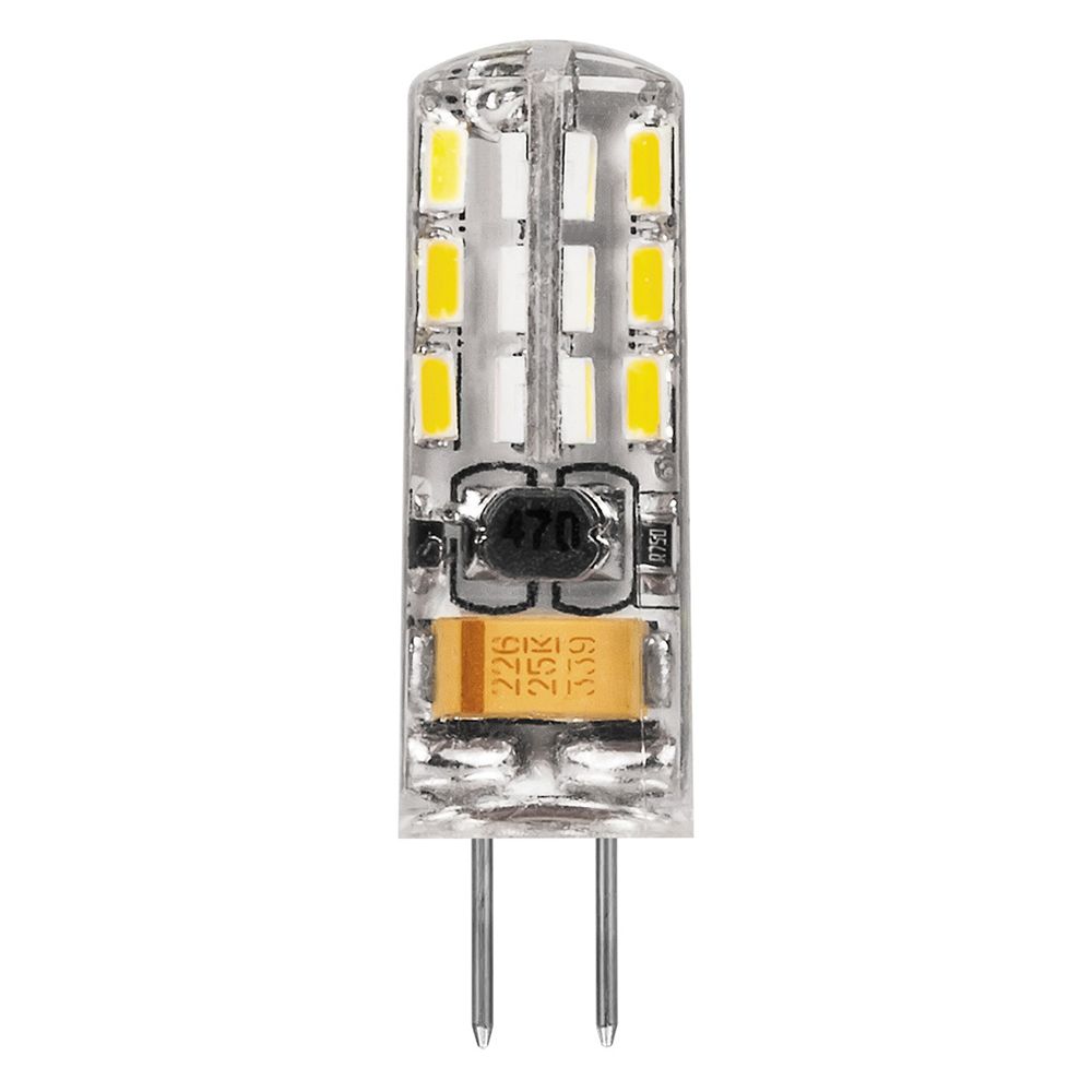 Лампа светодиодная Feron G4 3W 6400K прозрачная LB-422 25533