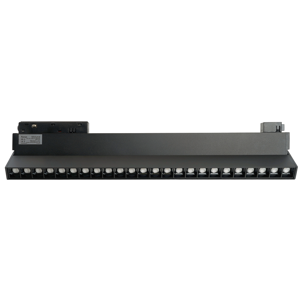 Трековый светодиодный светильник Feron LensFold MGN301 48720