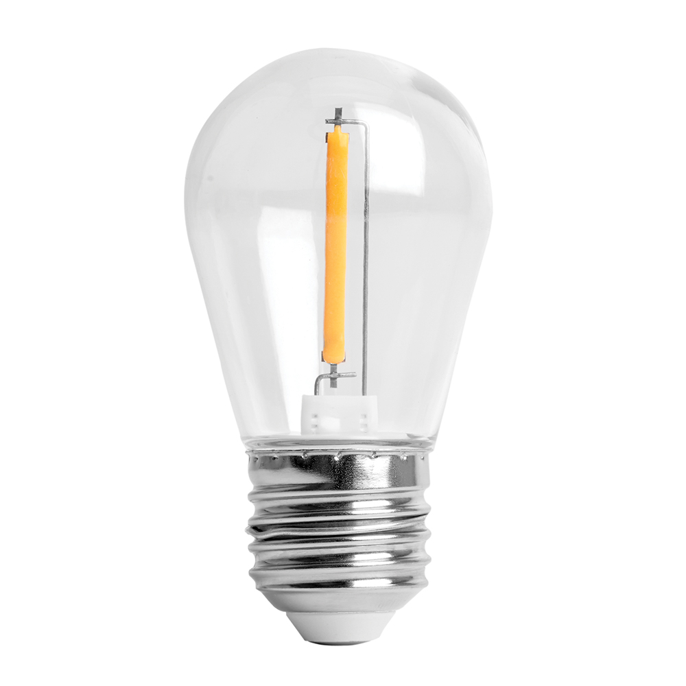 Лампа светодиодная Feron E27 0,5W 2700K прозрачная LB-384 51036 купить с доставкой по РФ