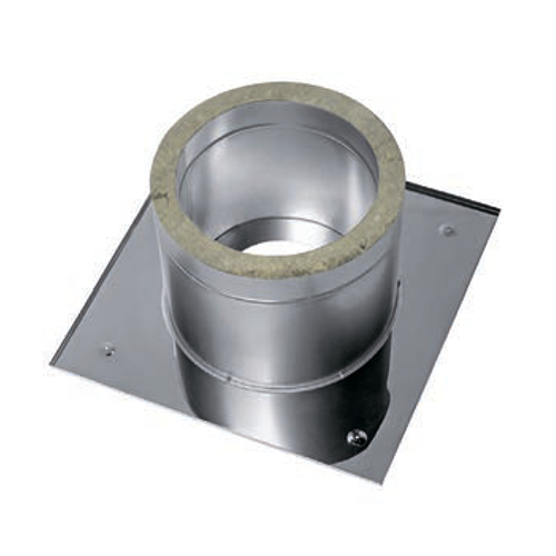 Потолочно проходной узел Ferrum Н(430/0,5 мм + мин.) max t=600° C DN200