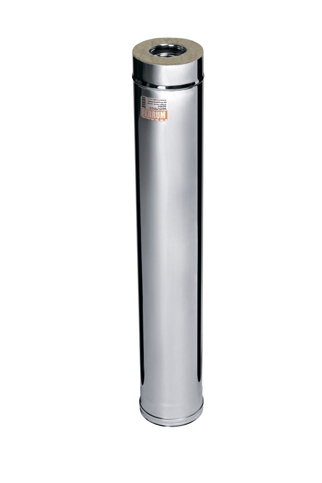 Сэндвич Ferrum 1,0 м (430/0,5 мм + нержавеющая сталь) ф150х250