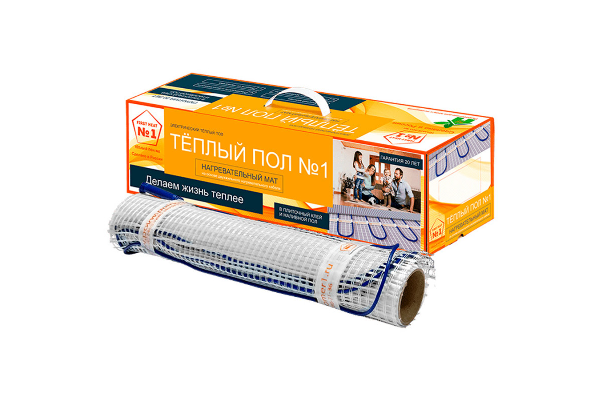 Нагревательный мат FIRST HEAT ТСП-320-2,0 купить с доставкой по РФ