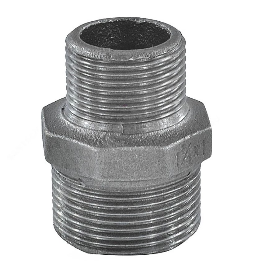 Ниппель Fittex PLUS чугун переходной Ду25х15 (1"х1/2") НР