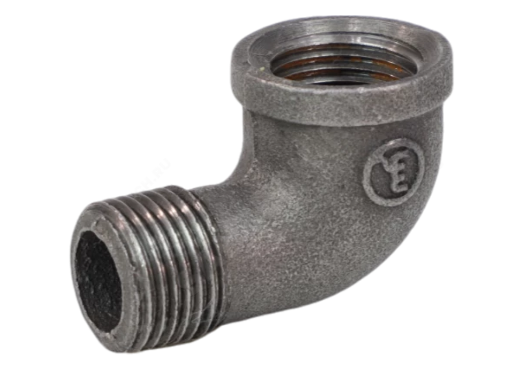 Угольник Fittex PLUS чугун Ду32 (1 1/4") м/р