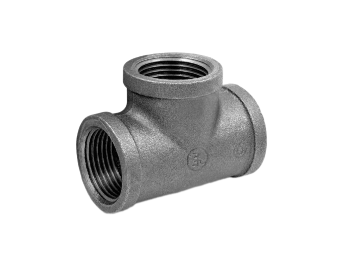 Тройник Fittex PLUS чугун Ду65 (2 1/2") м/м