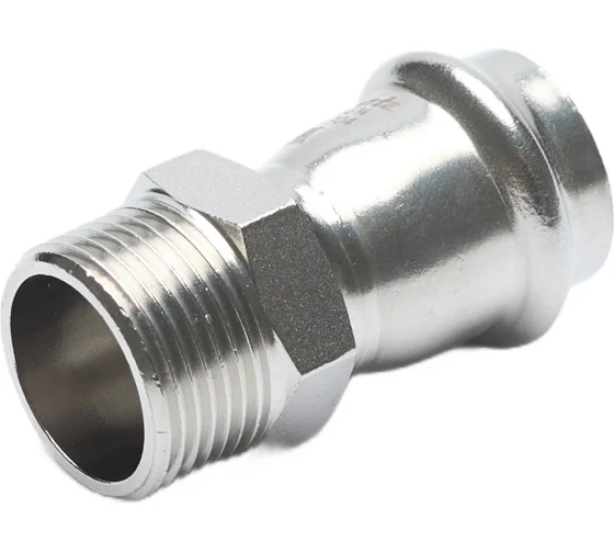 Переходник Franta ВПр-НР, 15хG1/2, из нержавеющей стали SUS 304