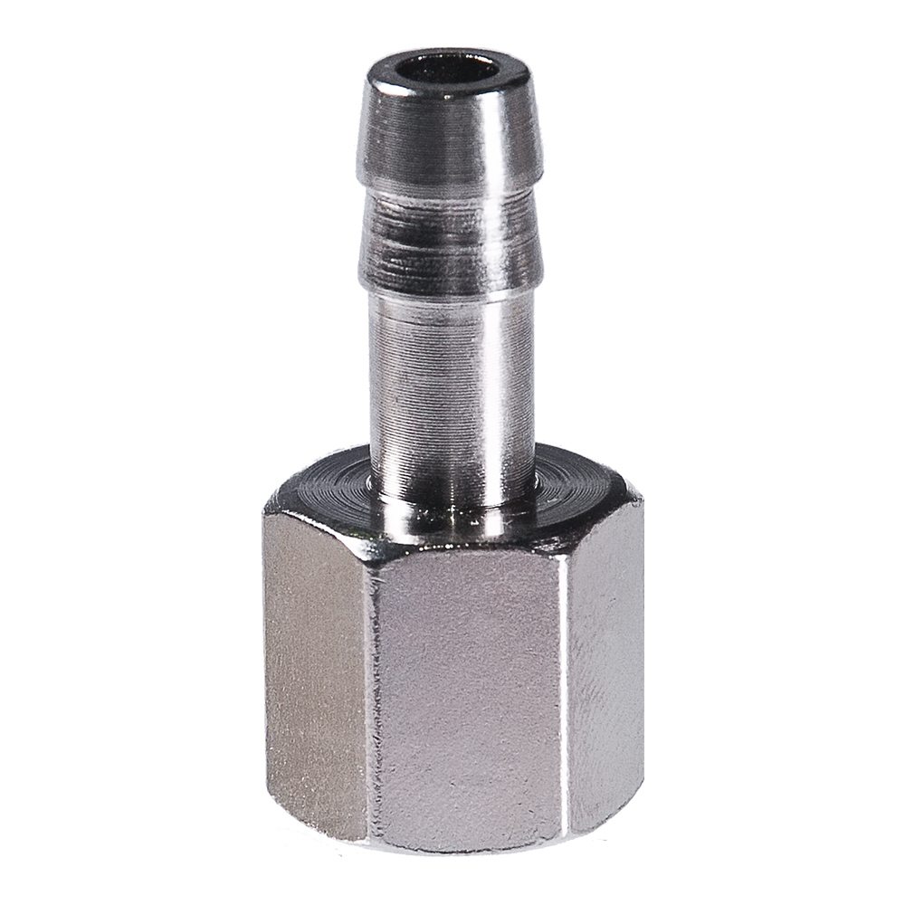 Переходник FUBAG 1/4"F на елочку 8мм с обжимным кольцом 8х13мм