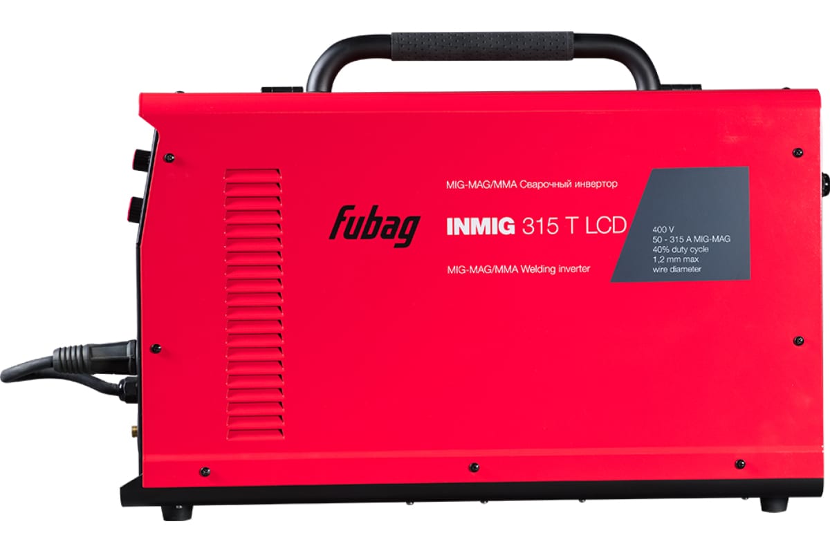Сварочный полуавтомат инвертор FUBAG INMIG 315T SYN LCD 31591 + горелка FB 360 3м заказать со складов по всей России