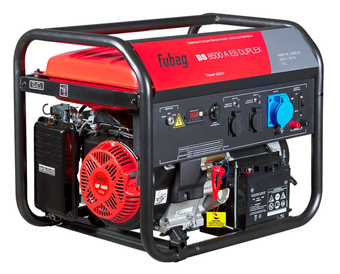 Генератор бензиновый FUBAG BS 8500 A ES DUPLEX