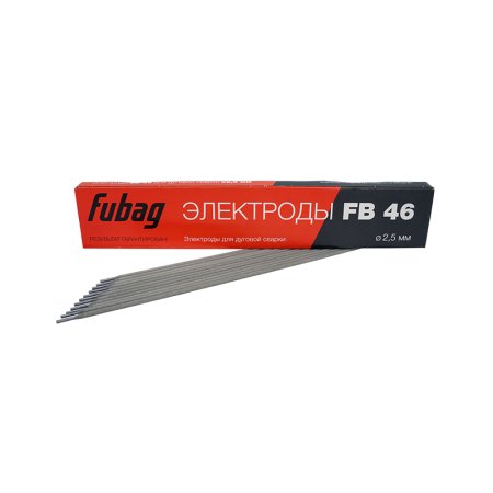 Электрод сварочный FUBAG с рутилово-целлюлозным покрытием FB 46 D2.5 мм 0.9 кг
