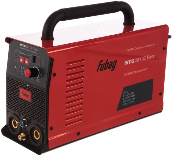Сварочный инвертор FUBAG INTIG 200 DC PULSE + горелка FB TIG 26 5P 4m