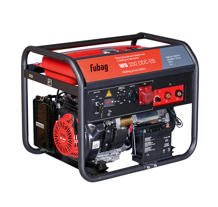 Сварочный бензиновый генератор FUBAG WS 230 DDC ES