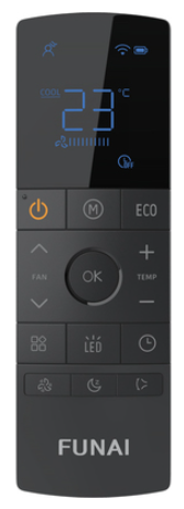 Инверторная сплит-система FUNAI серии AKOYA NERO Inverter RAC-I-AN55HP.D01 (комплект) заказать со складов по всей России