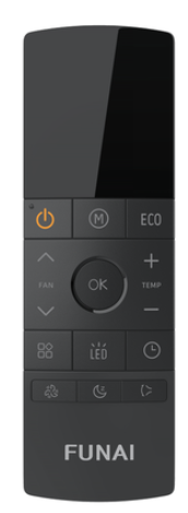 Инверторная сплит-система FUNAI серии AKOYA NERO Inverter RAC-I-AN30HP.D01 (комплект) купить по цене 47690 руб.