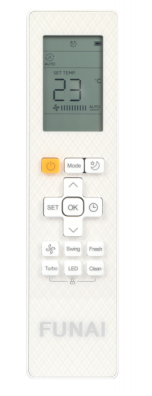 Классическая сплит-система FUNAI серии SAMURAI II RAC-SM35HP.D04 (комплект) заказать со складов по всей России